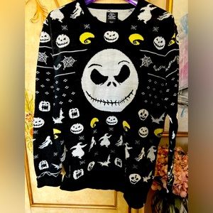 Nightmare Before Christmas oversized Jack sweater